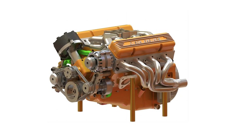 Miniature Cison RC Engine