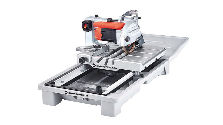 diamondback wet tile saw