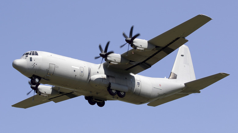 C-130J Super Hercules in flight