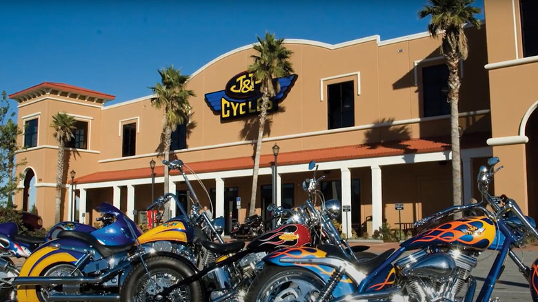 J&P Cycles storefront in Ormond Beach, Florida