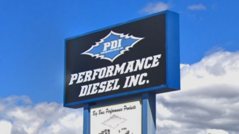 The PDI Diesel sign at the St. George, Utah location.