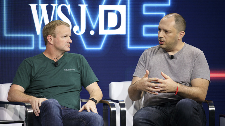 WhatsApp founders Jan Koum Brian Acton