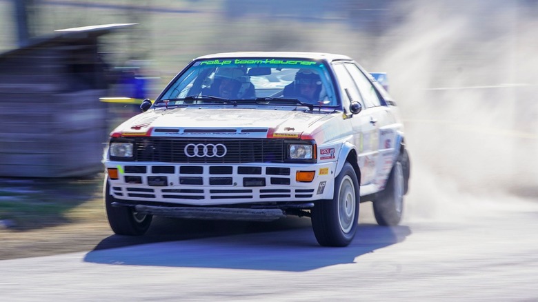 Audi Ur-Quattro Rally Racing