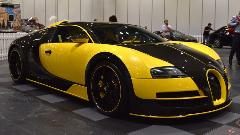 Yellow and Black Veyron