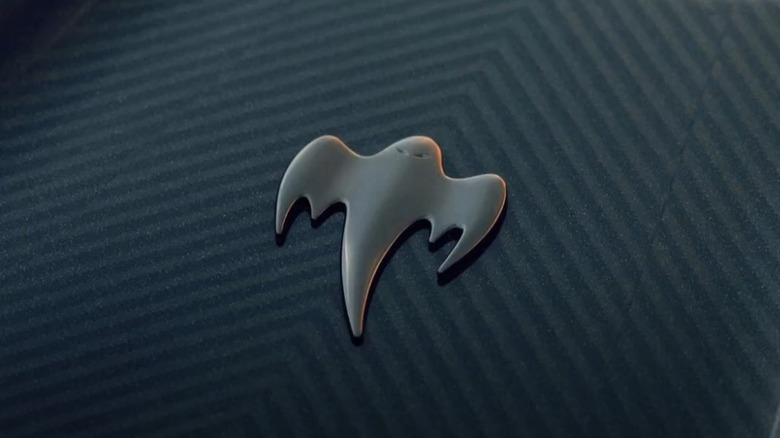 The Koenigsegg ghost emblem put on every hypercar.