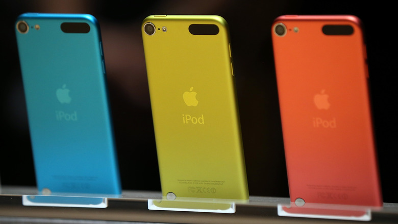 Color options for the iPod Touch