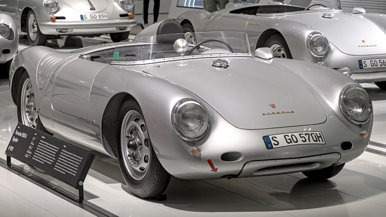 Porsche 550 Spyder in Porsche Museum