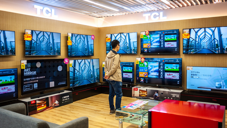 tcl store tv screens china