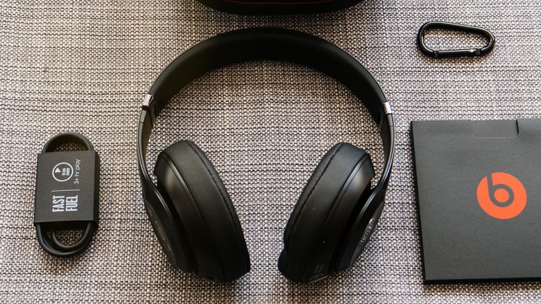 Beats Studio3 headphones and accessories