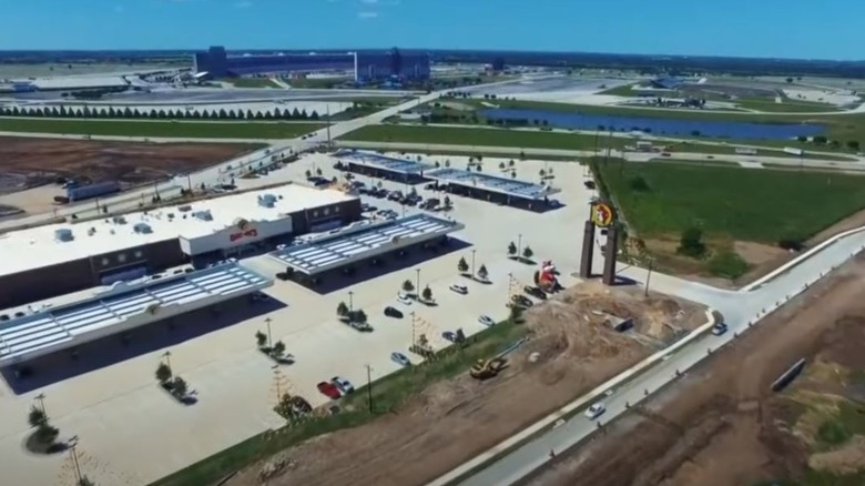 Buc-ee's aerial view