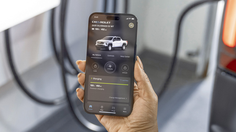 Silverado EV app