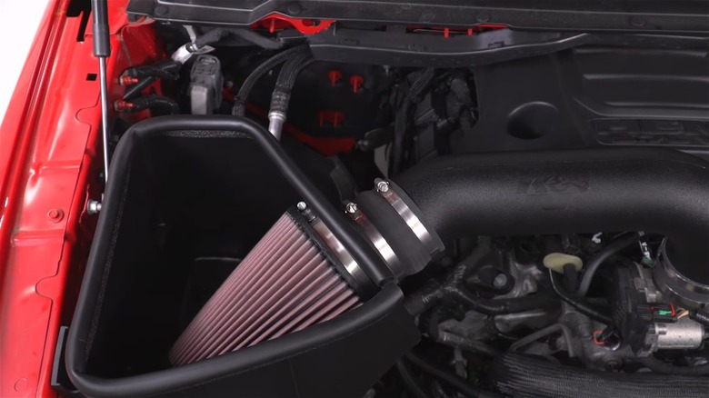 RAM 1500 With Cold Air Intake