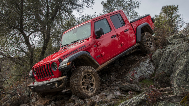 Jeep Gladiator Off-Roading