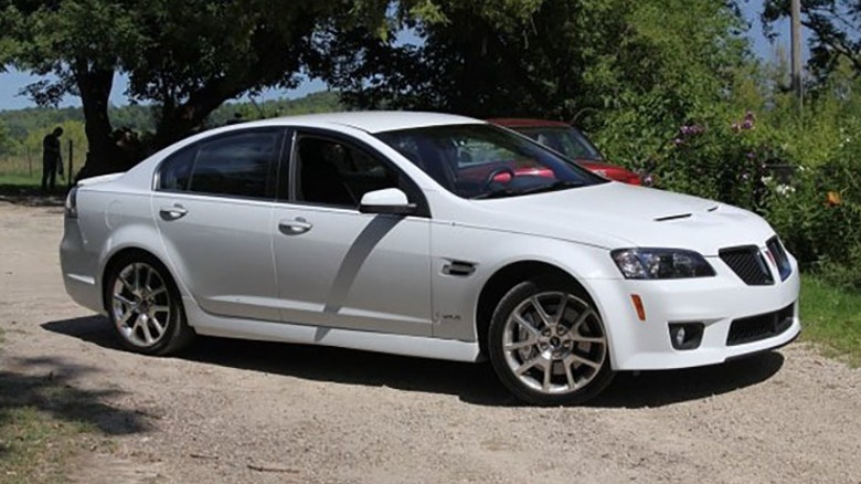 A wide view of the Pontiac G8 GXP