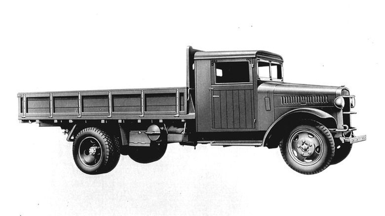 Toyota Model KC Truck with less steel