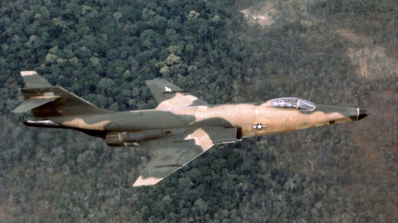 McDonnell RF-101A in flight over Vietnam in May 1967