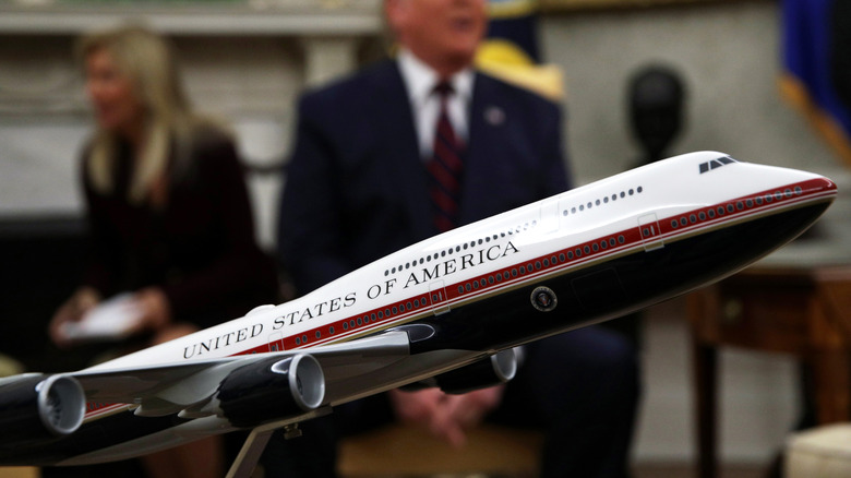 747-8 model based on Trump's design