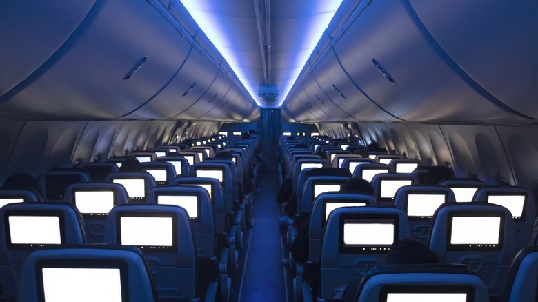 Image of an airplane cabin