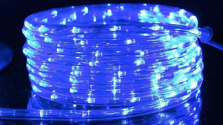 Blue LED Rope Light