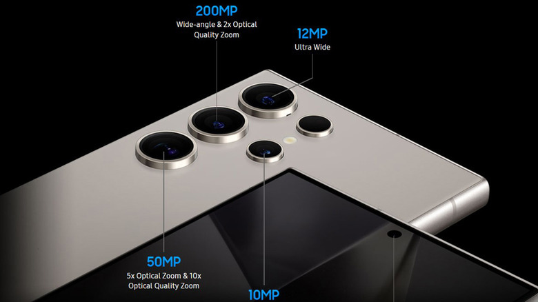 Samsung S24 Ultra rear camera setup