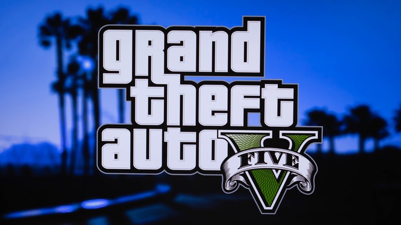 Grand Theft Auto V splash screen