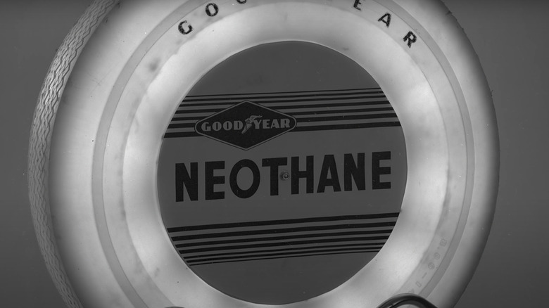 Retro Goodyear Neothane tires ad