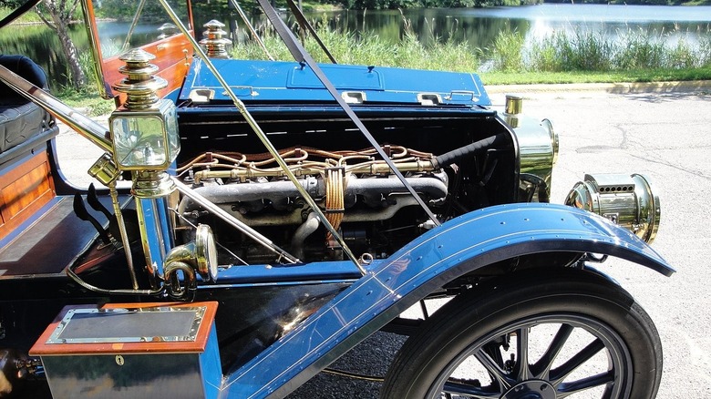 Ford Model K engine bay