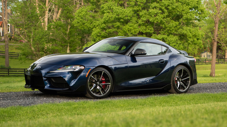 2020 Supra GR in black