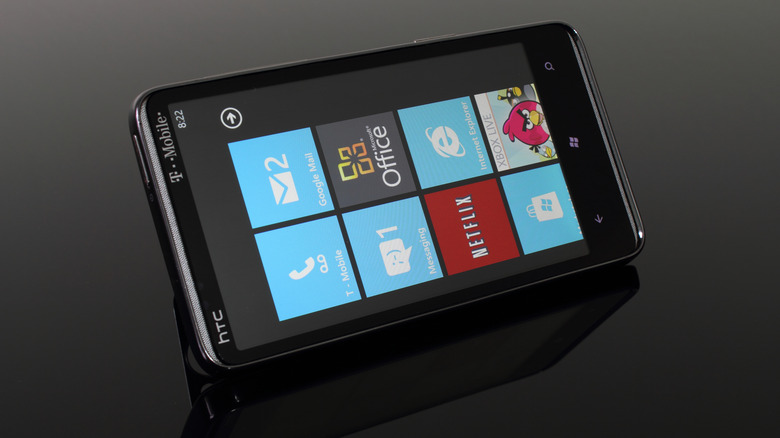 HTC phone with windows phone 7