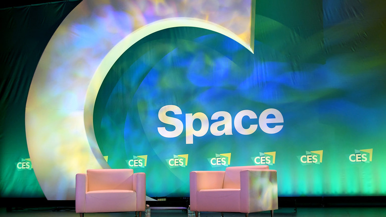 Space NFT background from CES