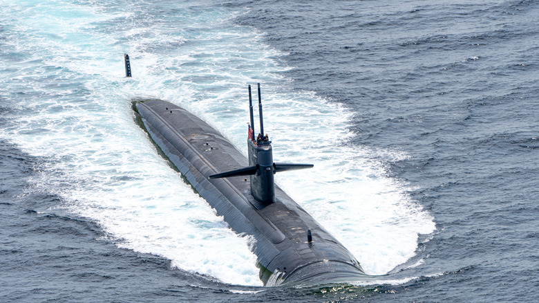 US Navy Nuclear Submarine