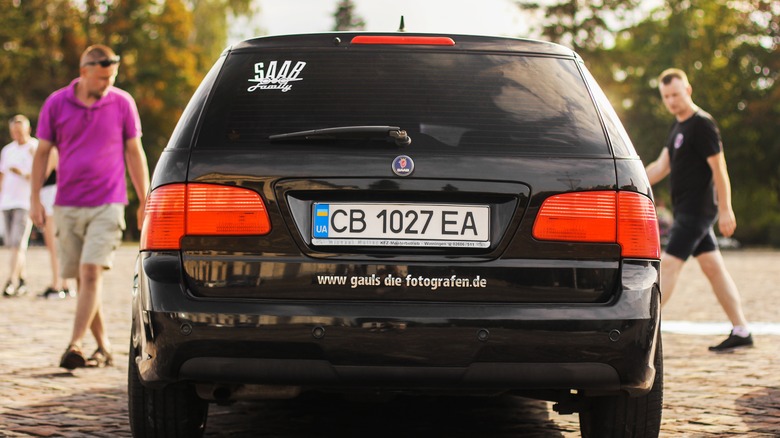 Saab 9-5 SportComb rear