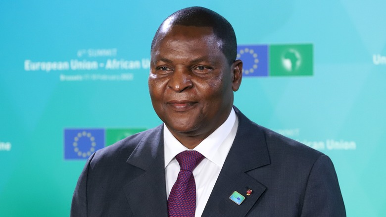 Central African Republic's president