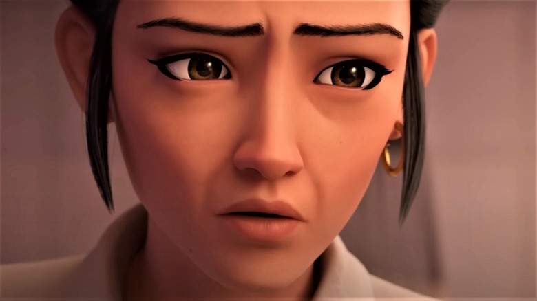 Kiriko's overprotective mother in "Overwatch 2" trailer