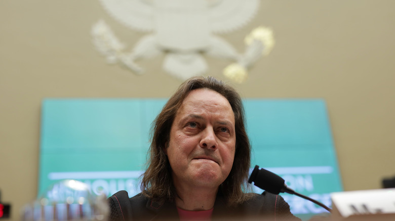 John Legere speaking to Congress in 2019