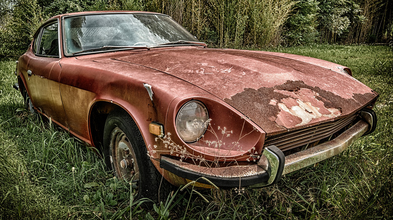 Rusted Datsun 240z