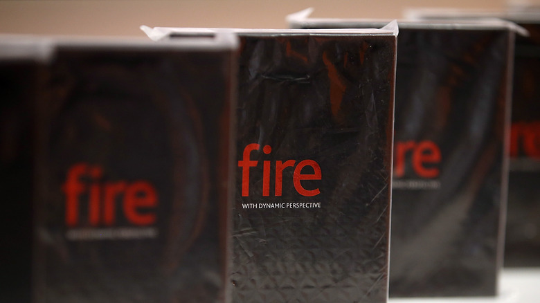 Boxes Of Amazon Fire Phones
