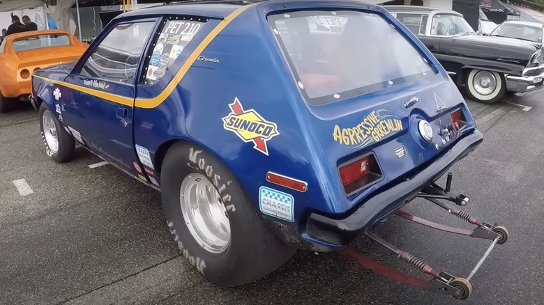 AMC Gremlin drag car