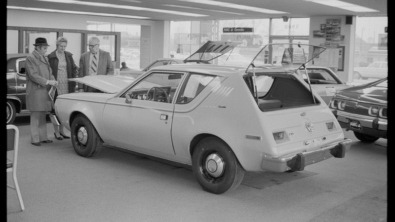 couple buying AMC Gremlin