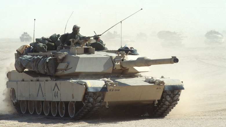 M1A1 Abrams Iraq Gulf War 1991