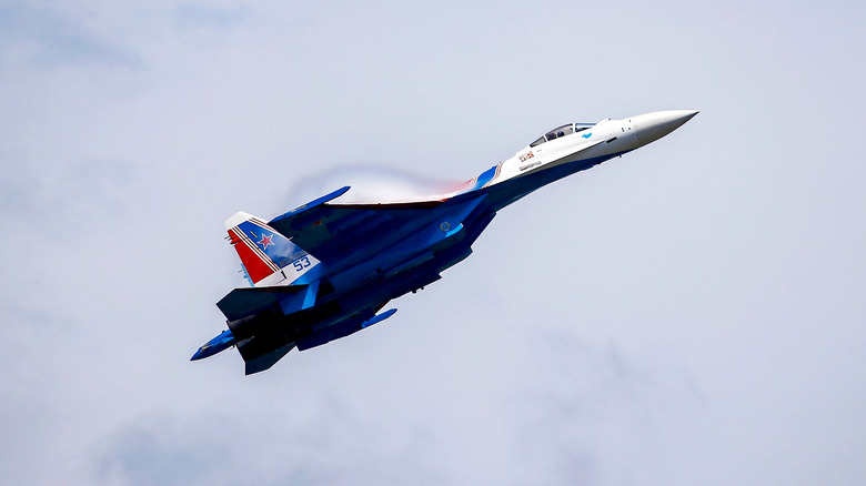 Russian Sukhoi Su-35 Flanker-M