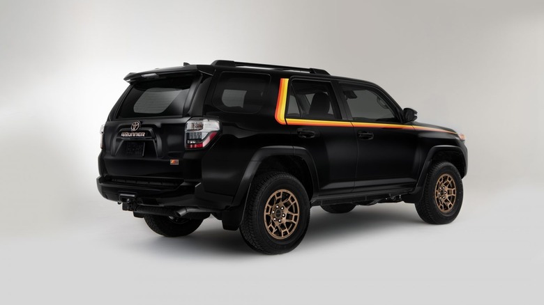 Rear angle view of the Toyota 4Runner