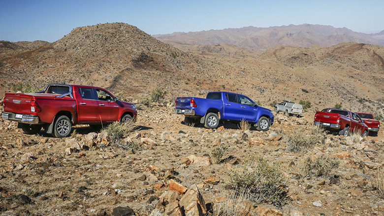 toyota hilux classic offroad pickup