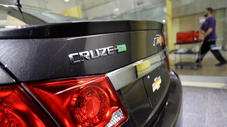 Chevy Cruze rear bumper