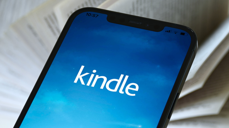 Kindle app/smartphone