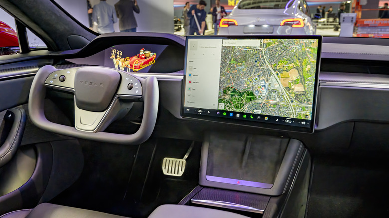 Tesla Model S interior