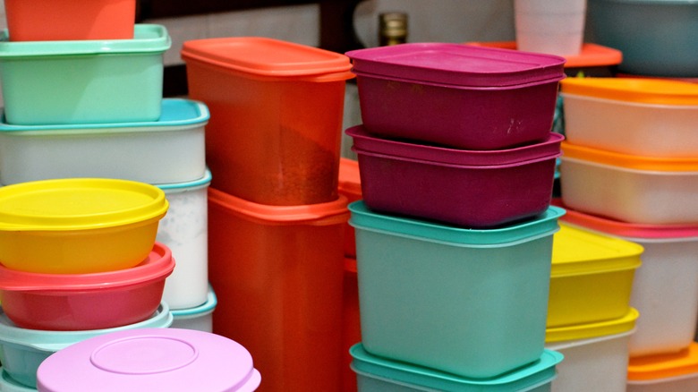 plastic tupperware