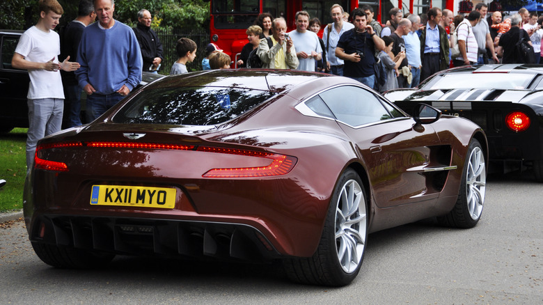 Aston Martin One-77 on the street