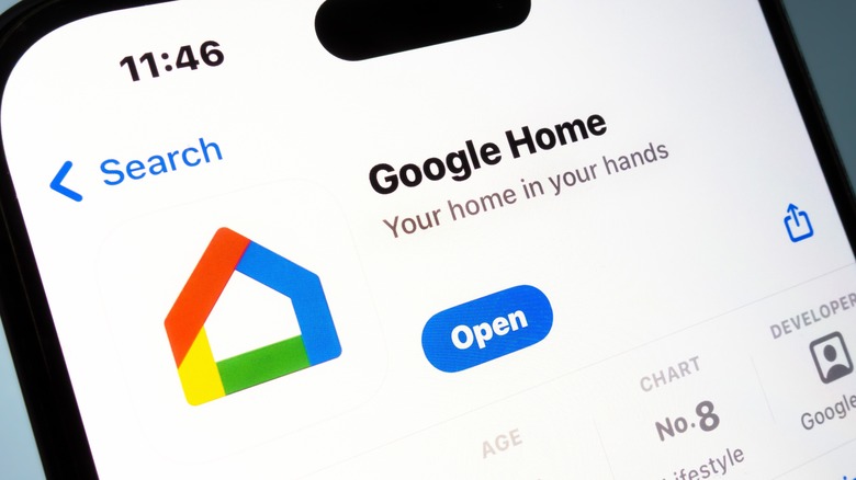 Google Home app