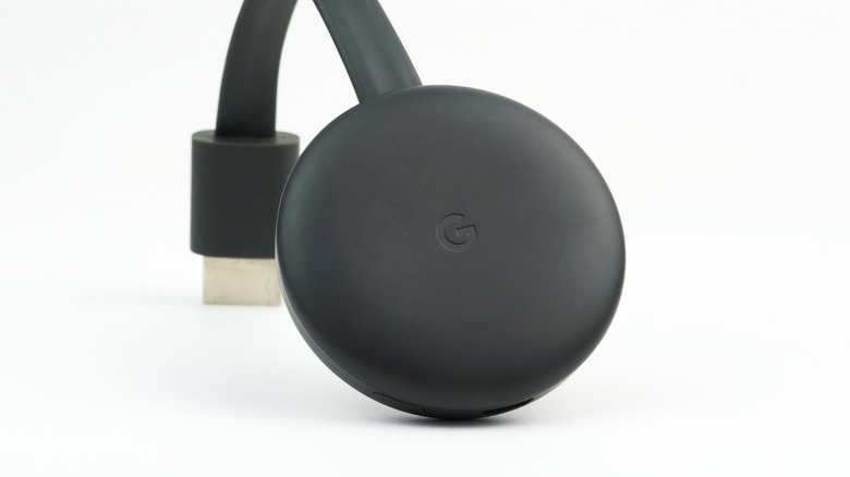 A Google Chromecast